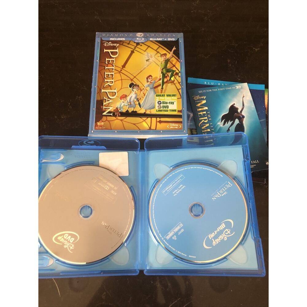 Peter Pan [Two-Disc‎ Diamond Edition Blu-ray/DVD Combo)